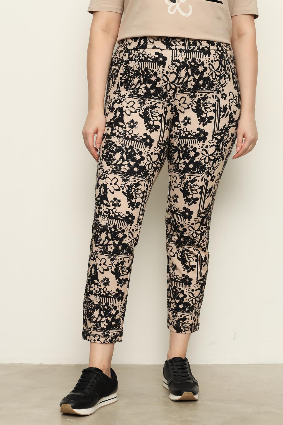 Брюки Thomas Rabe с цветочным принтом