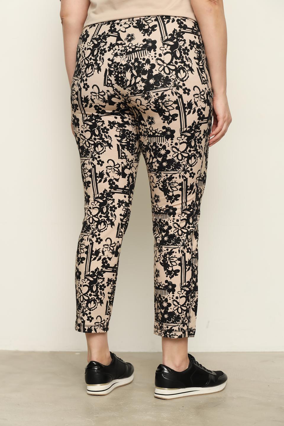 Брюки Thomas Rabe с цветочным принтом