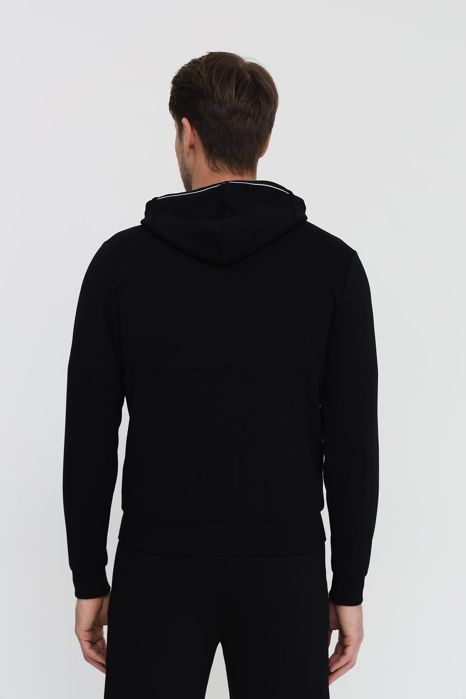 Кардиган Pezzo чёрный на молнии