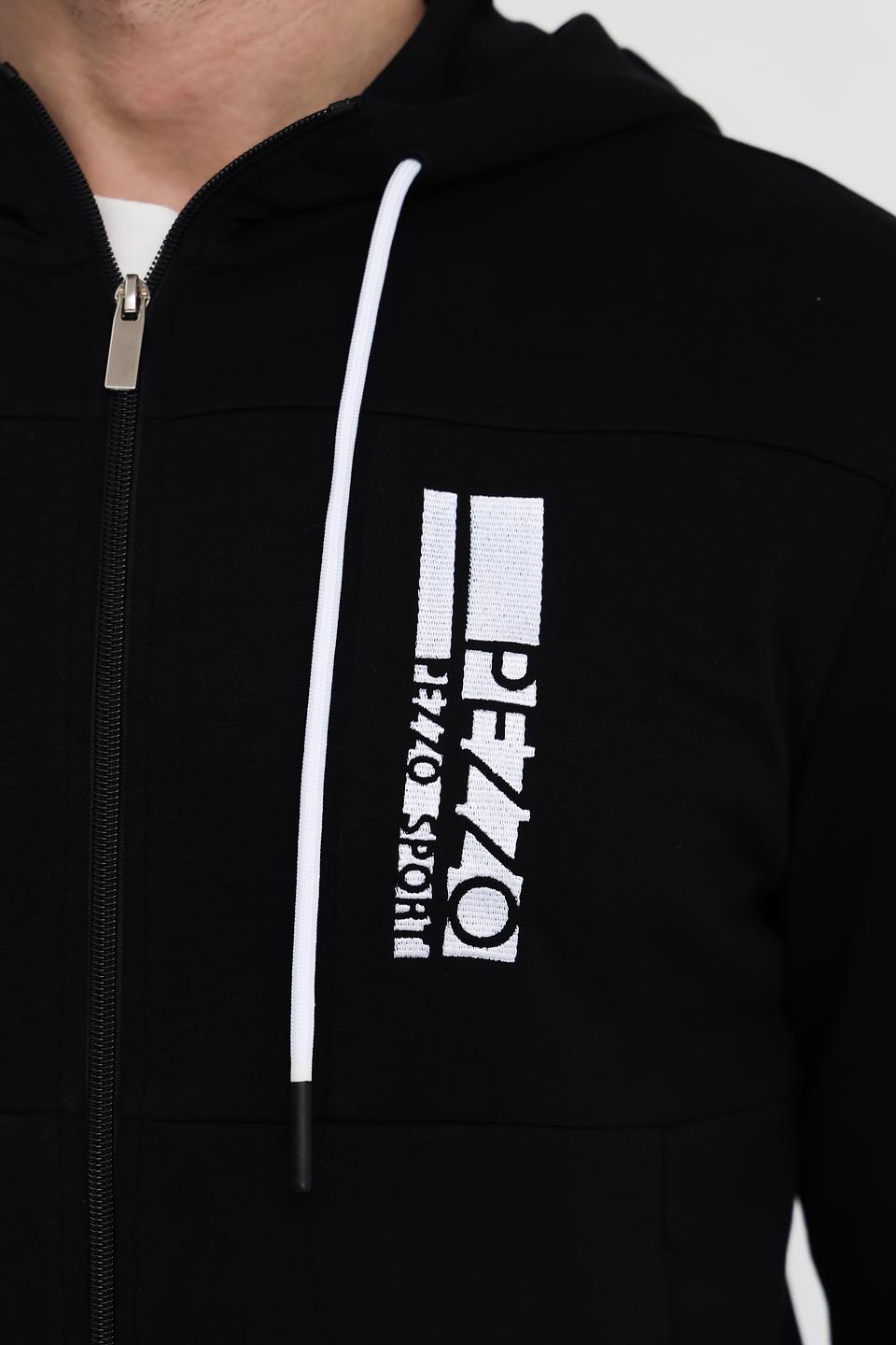 Кардиган Pezzo чёрный на молнии