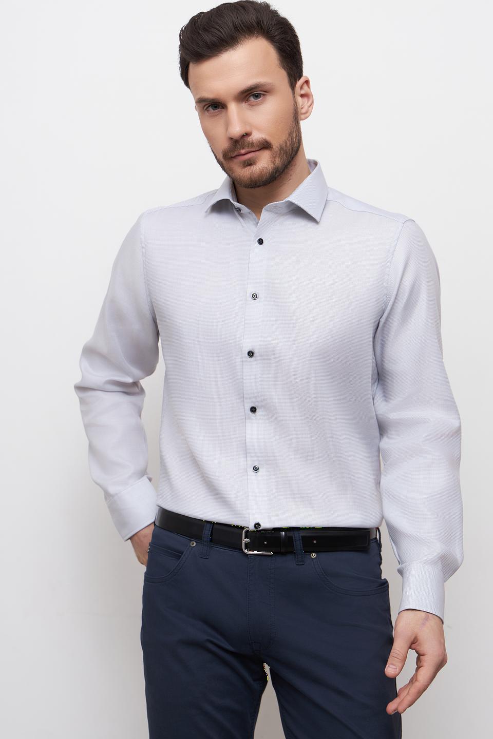 Рубашка Venti men светло-серая