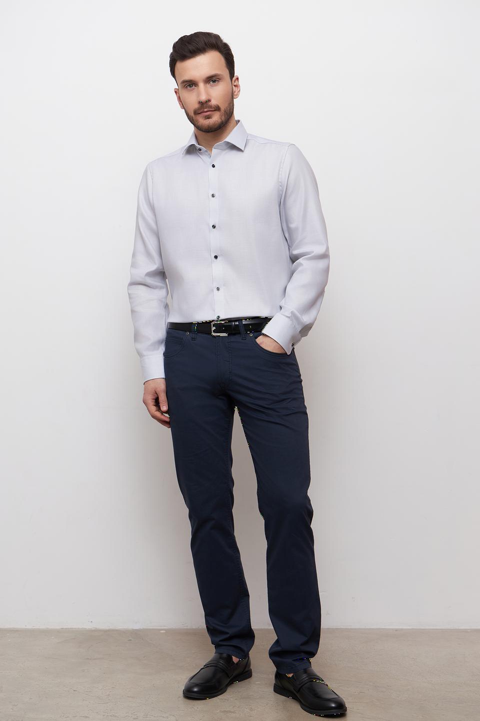 Рубашка Venti men светло-серая