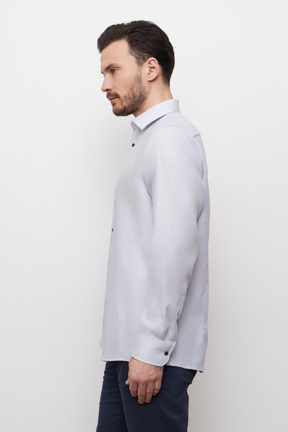 Рубашка Venti men светло-серая