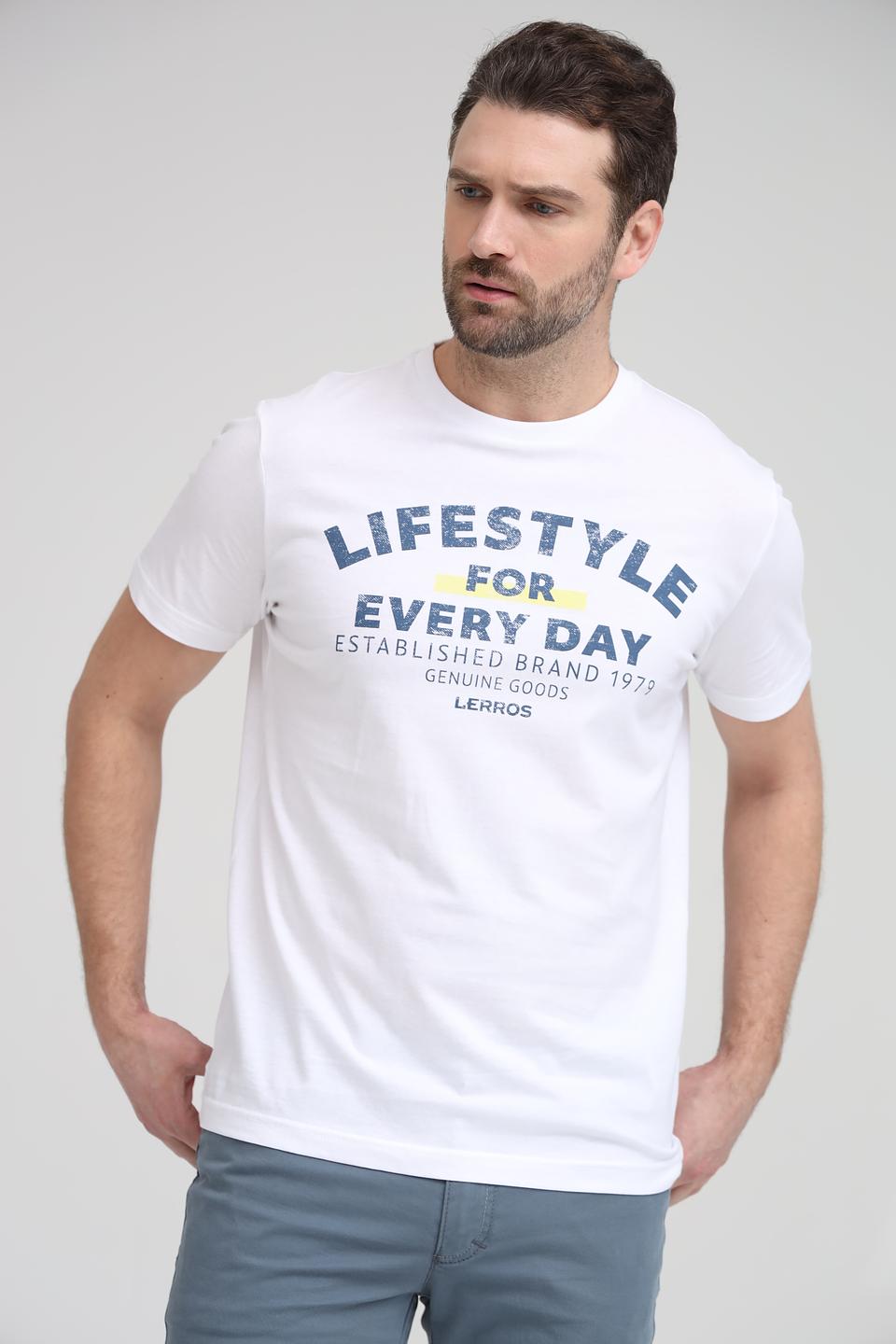 Футболка Lerros с принтом