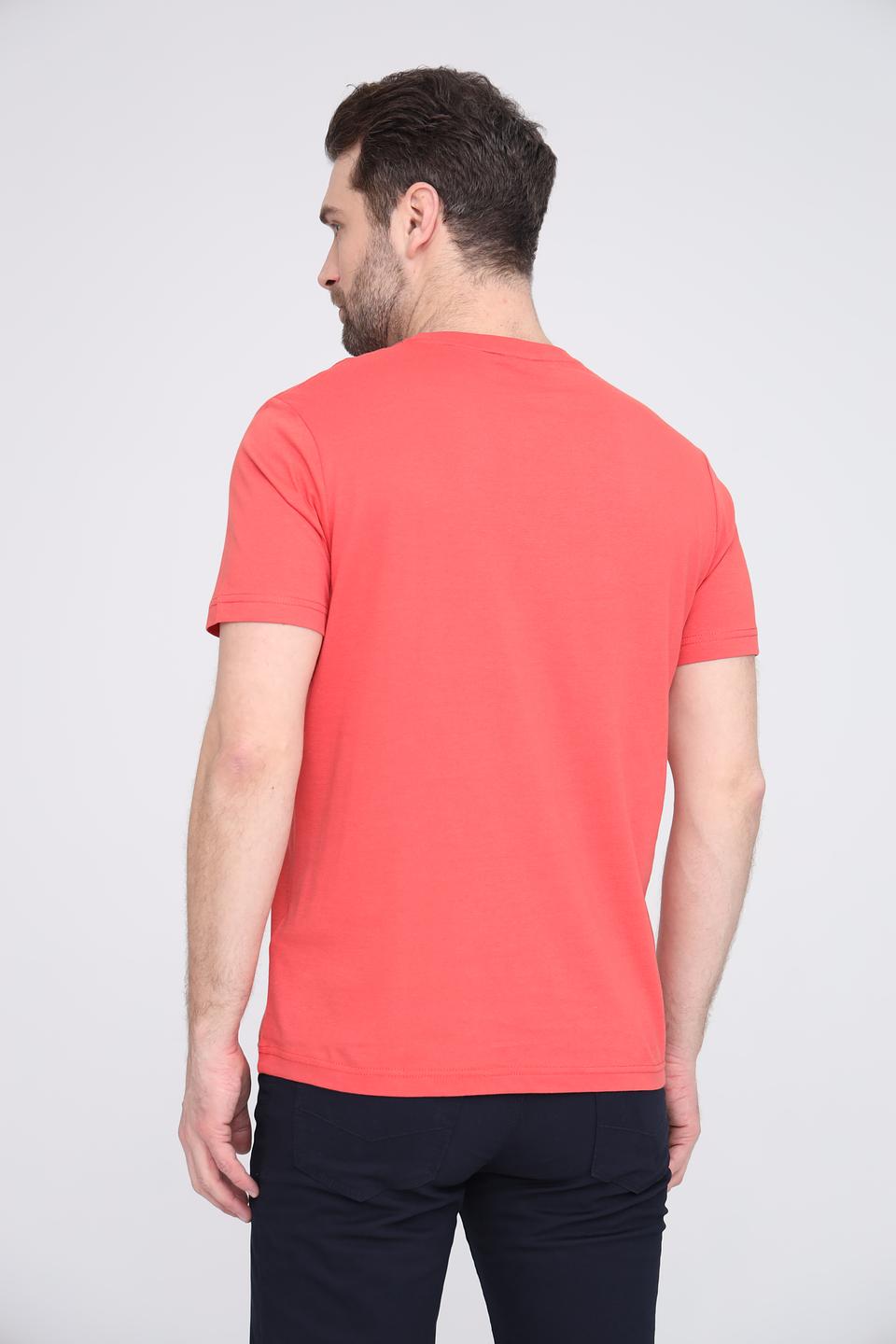 Футболка Lerros с принтом коралловая