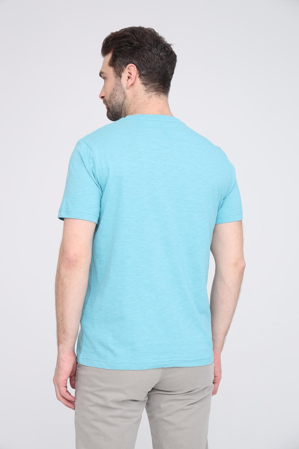 Футболка Lerros с принтом бирюзовая