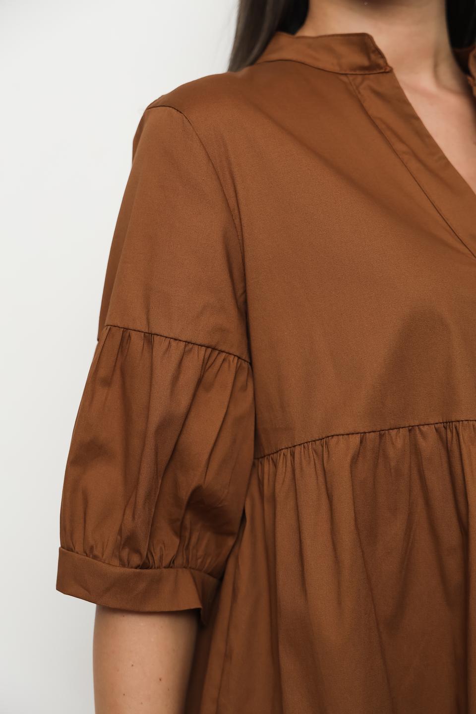 Платье Villa Reale коричневое