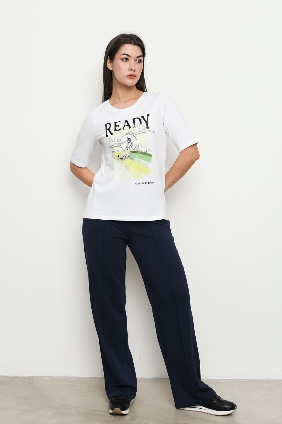 Футболка Margittes с принтом