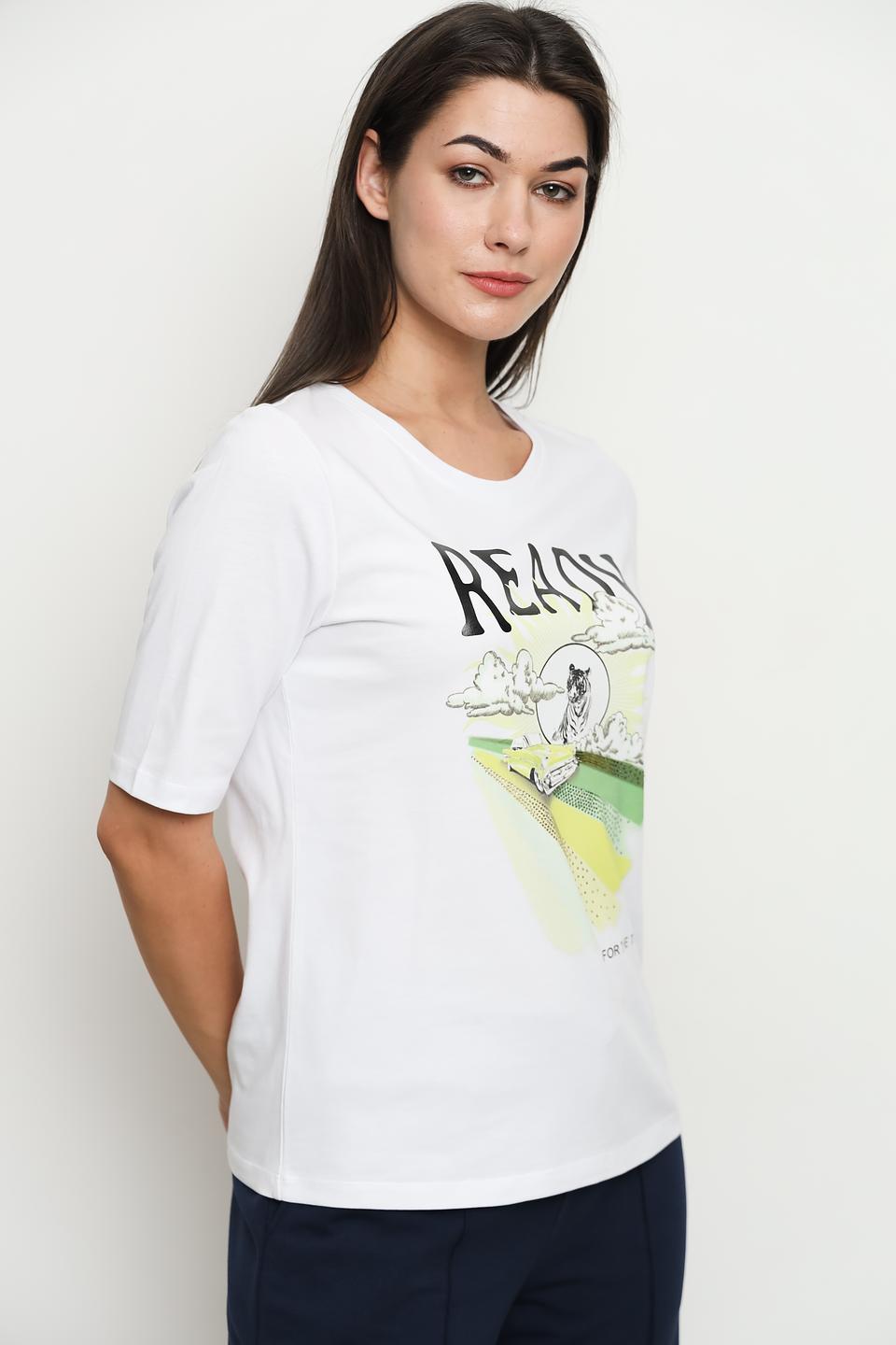 Футболка Margittes с принтом