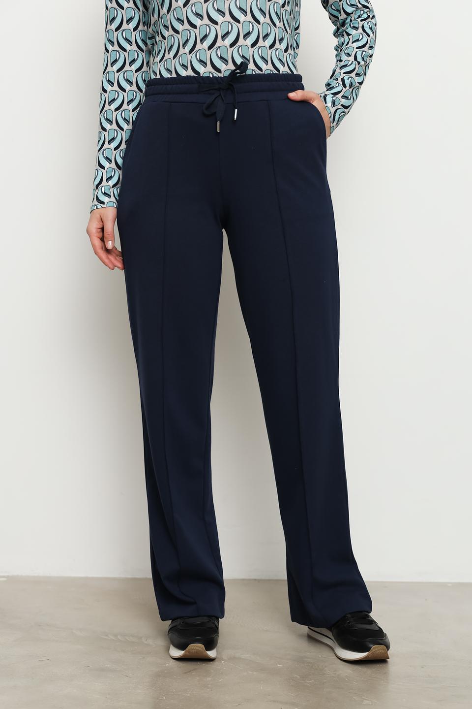 Брюки Bugatti прямого кроя темно-синие