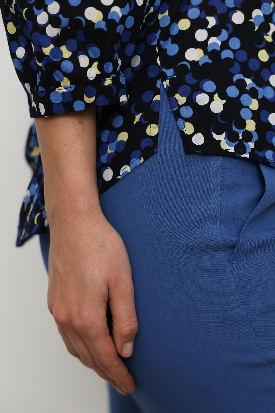 Блуза Gerry Weber с горохом чёрная