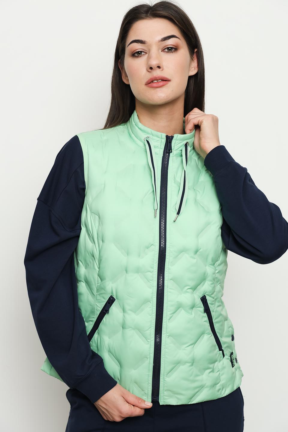 Жилет Thomas Rabe стеганый мятный
