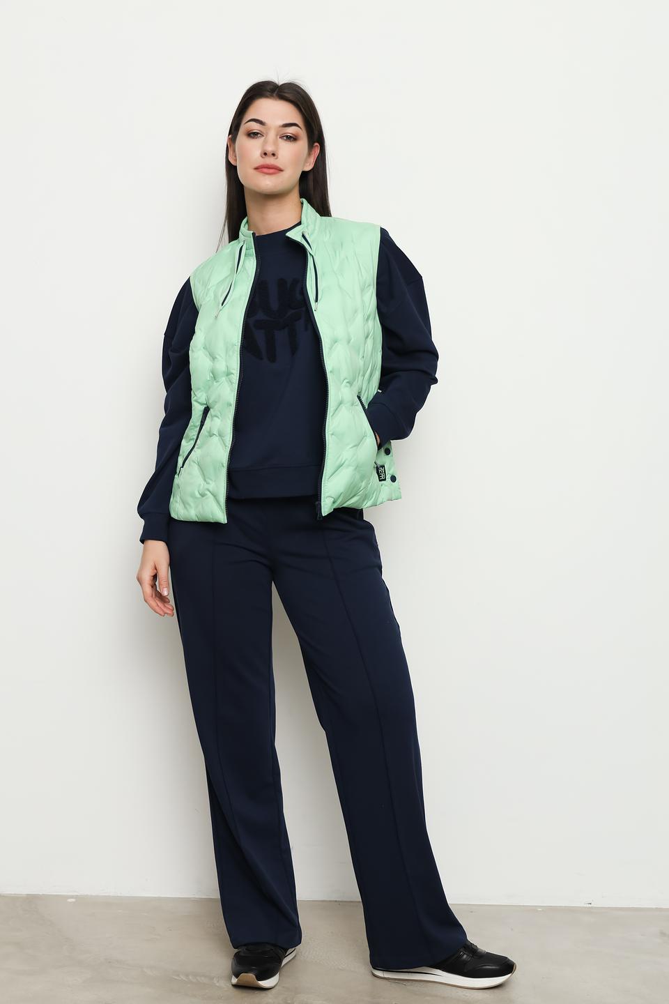 Жилет Thomas Rabe стеганый мятный