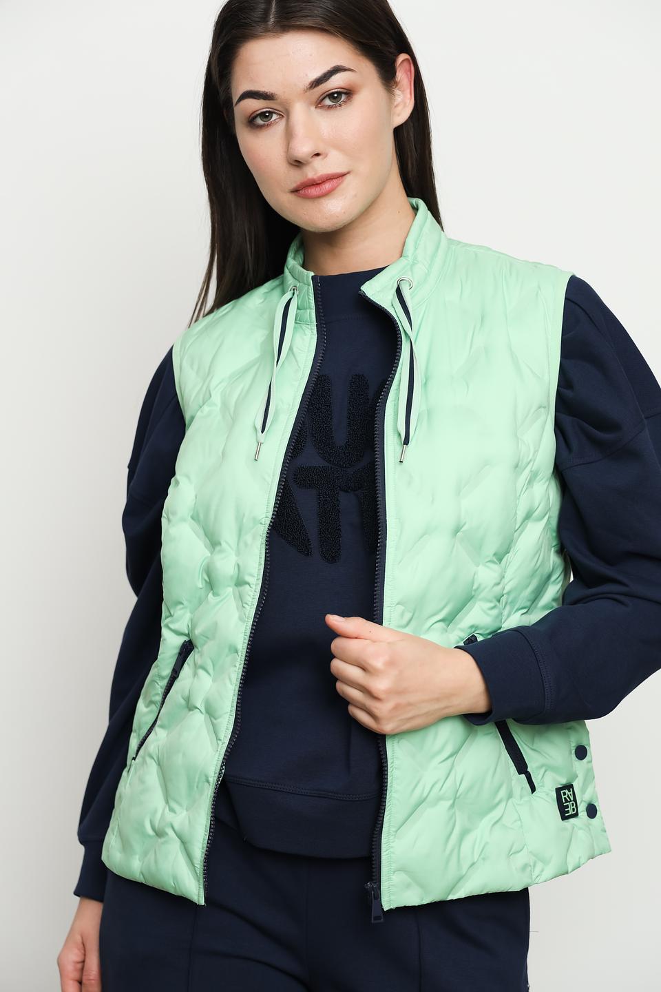 Жилет Thomas Rabe стеганый мятный