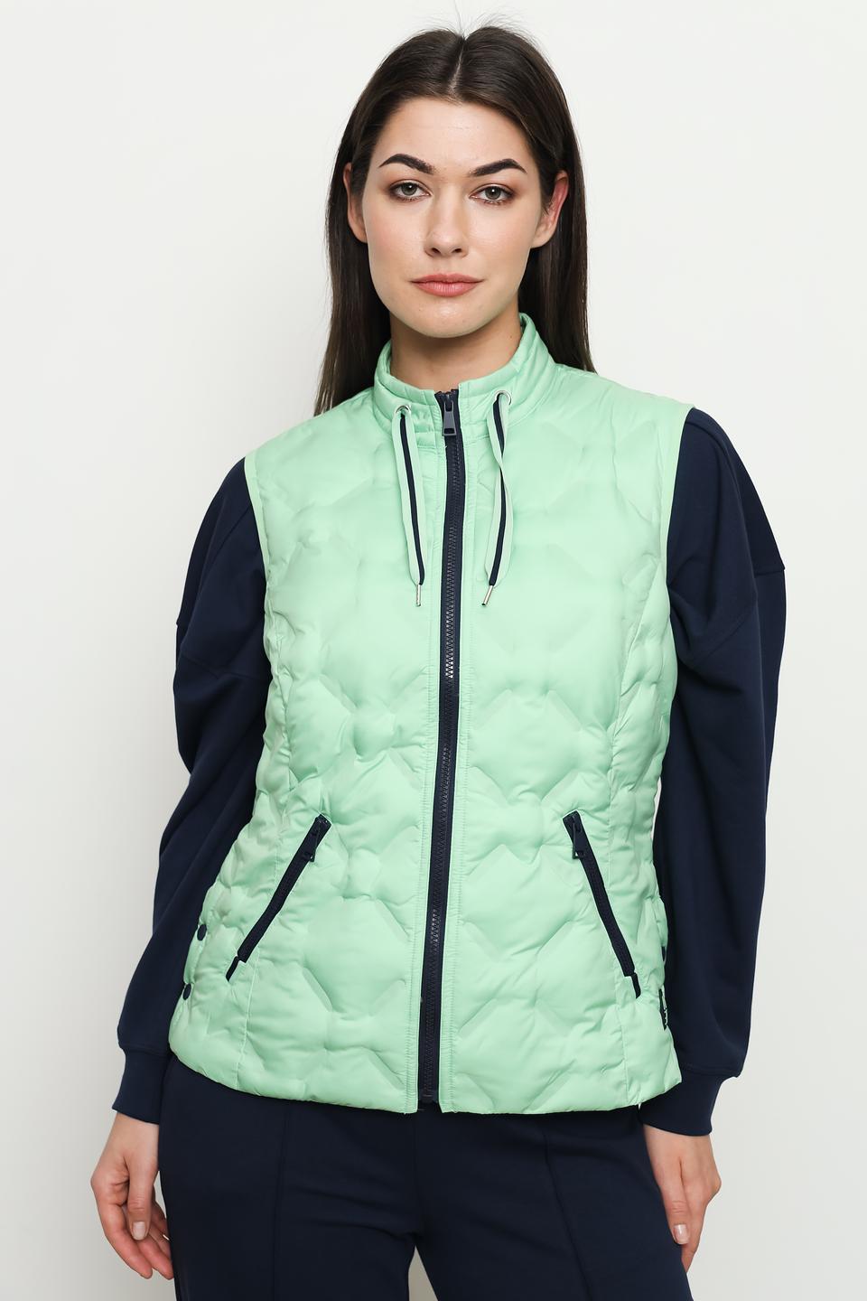 Жилет Thomas Rabe стеганый мятный