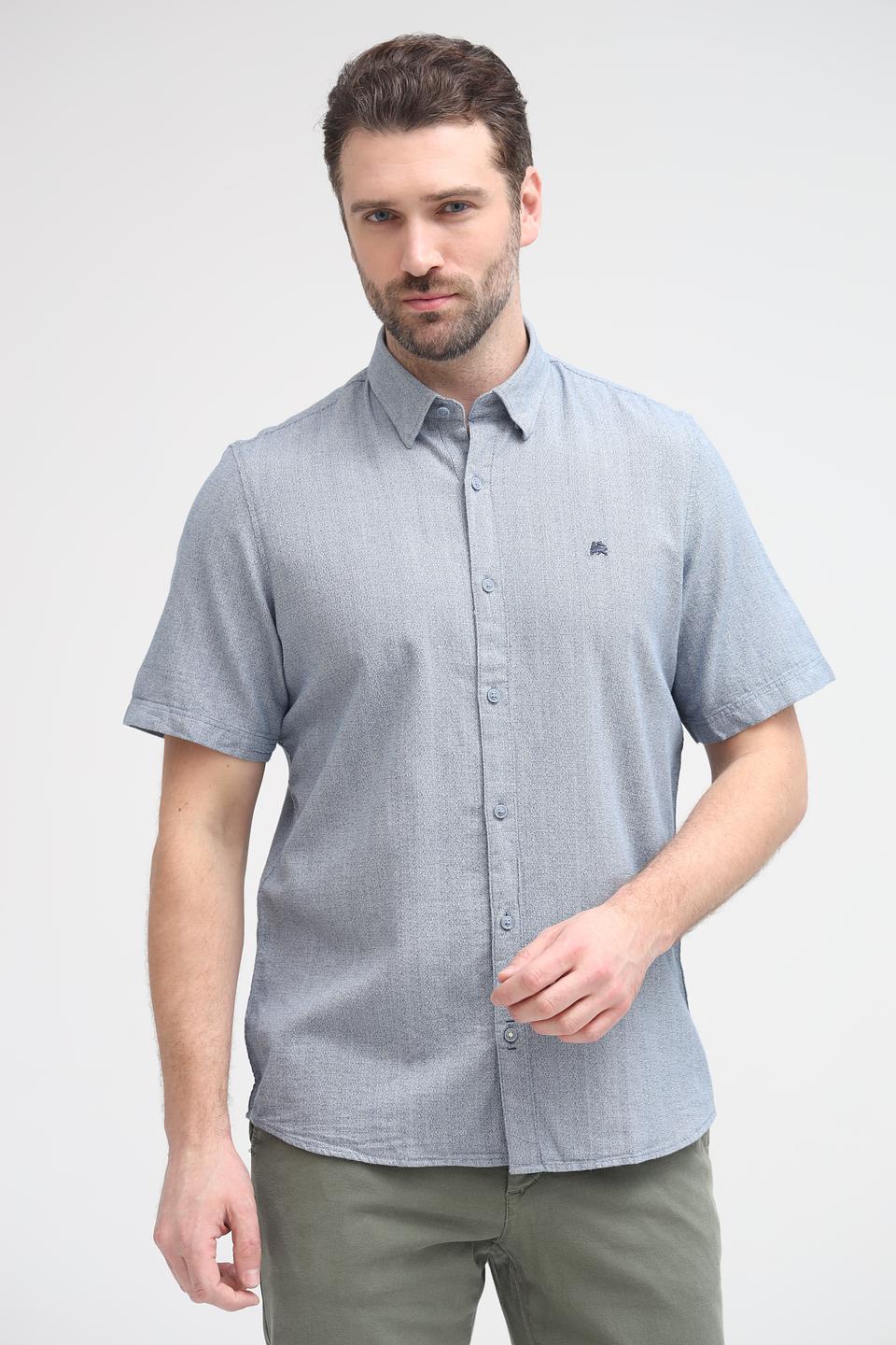 Рубашка кр Lerros men голубая