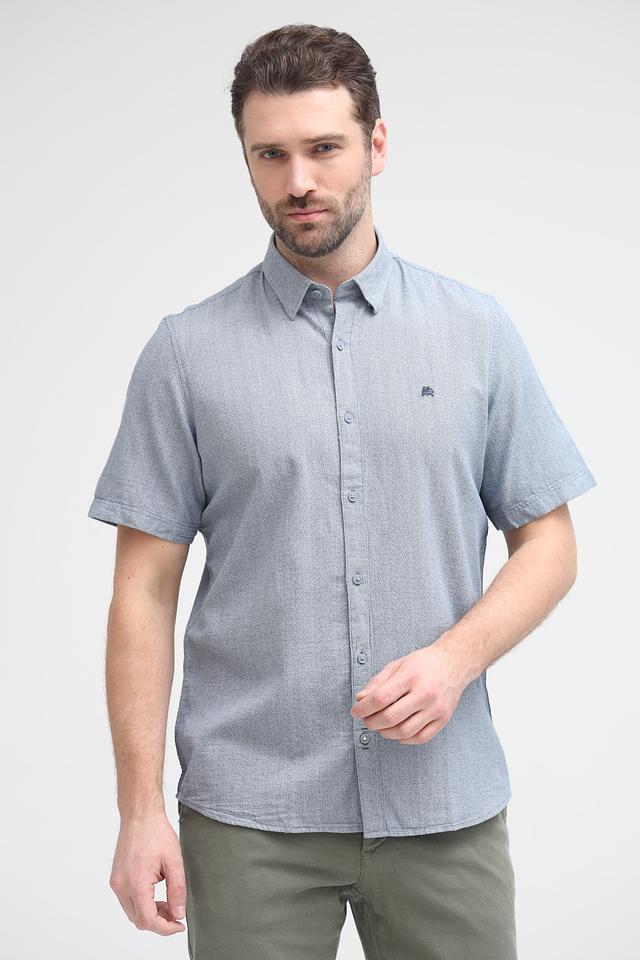 Рубашка кр Lerros men голубая