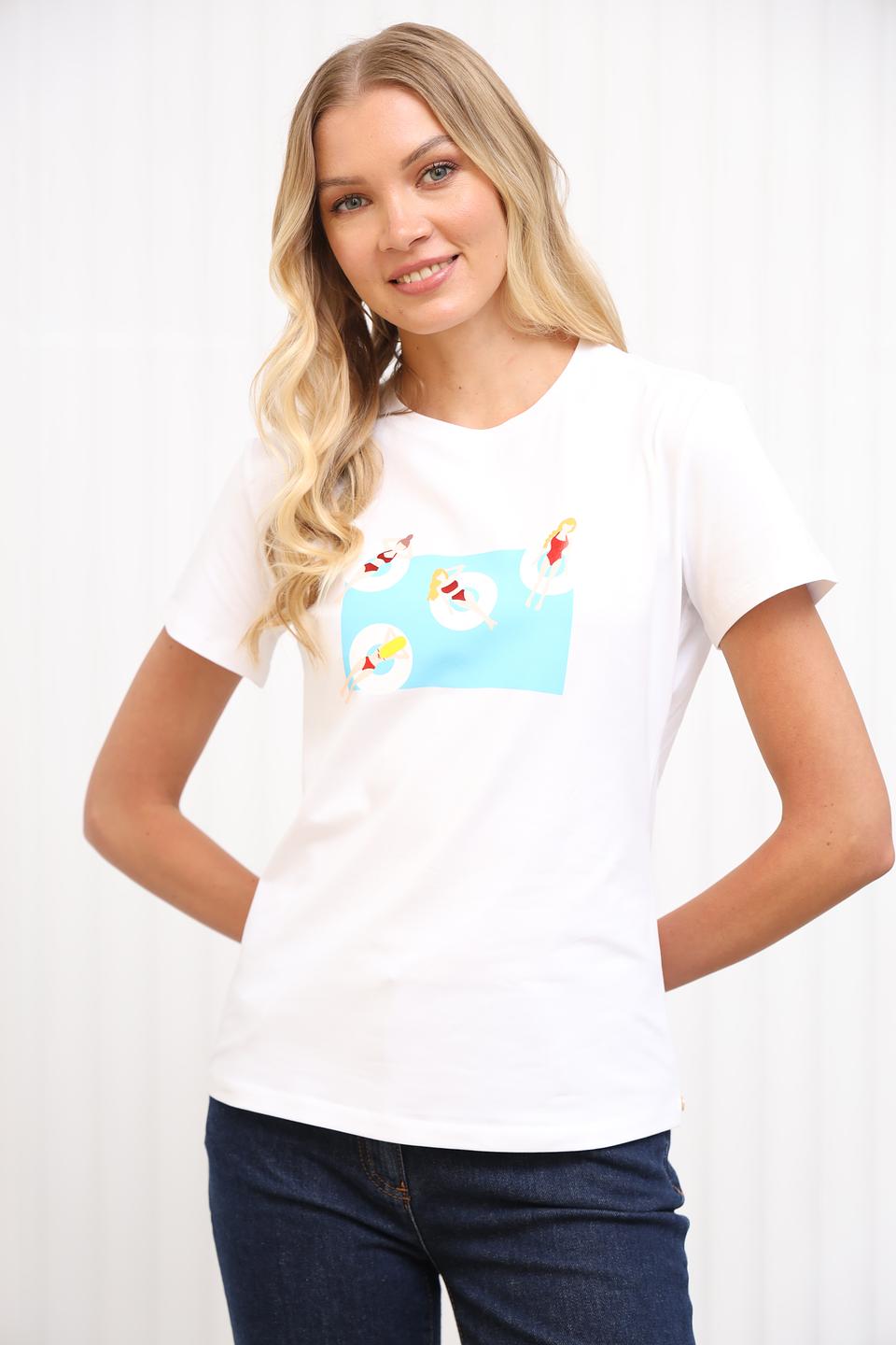 Футболка Penny Black с принтом белый