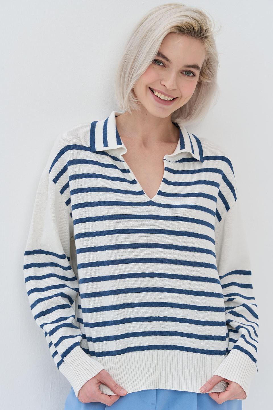 Джемпер BE YOU в полоску