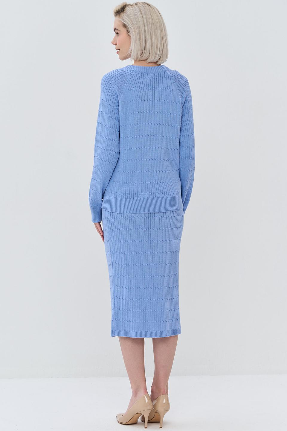 Костюм вязаный BE YOU голубой