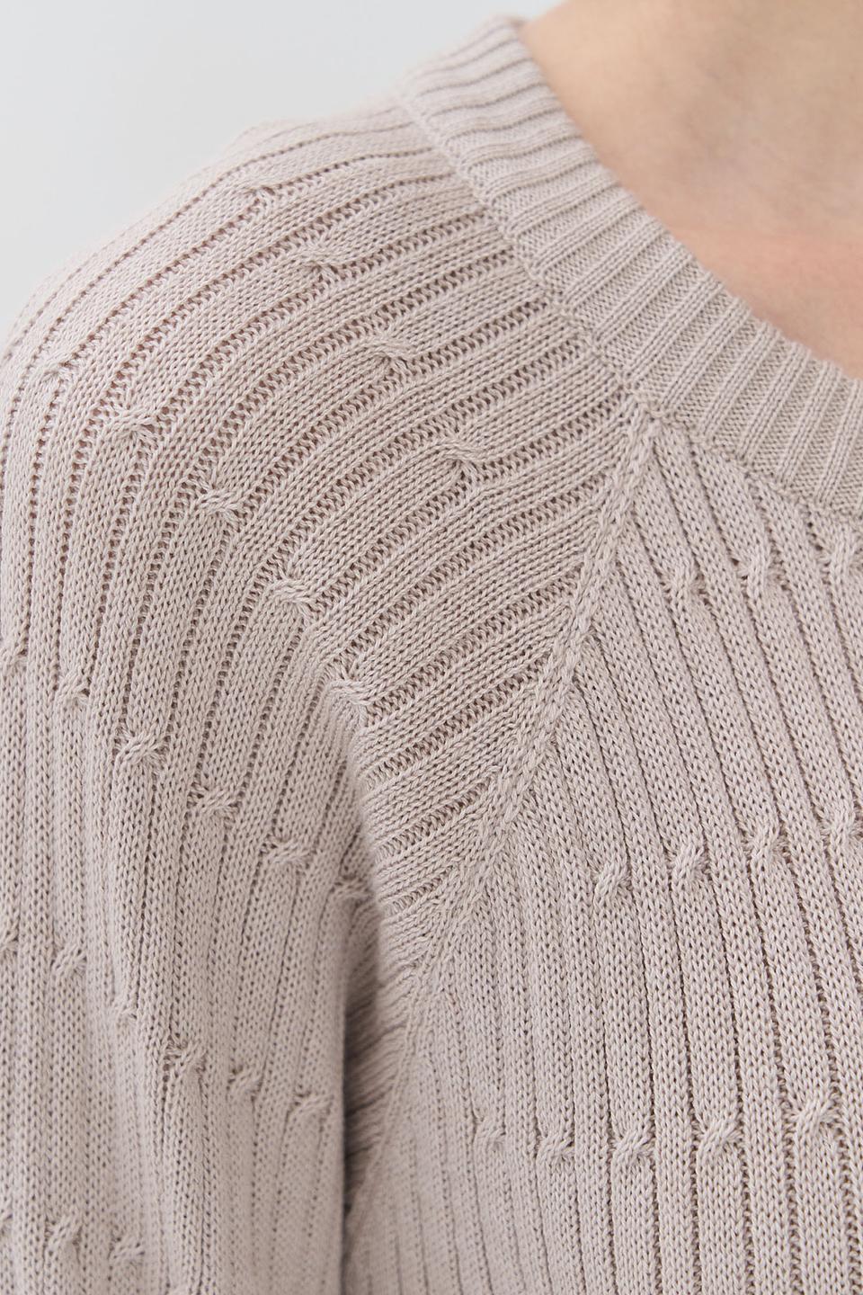 Костюм BE YOU вязаный бежевый