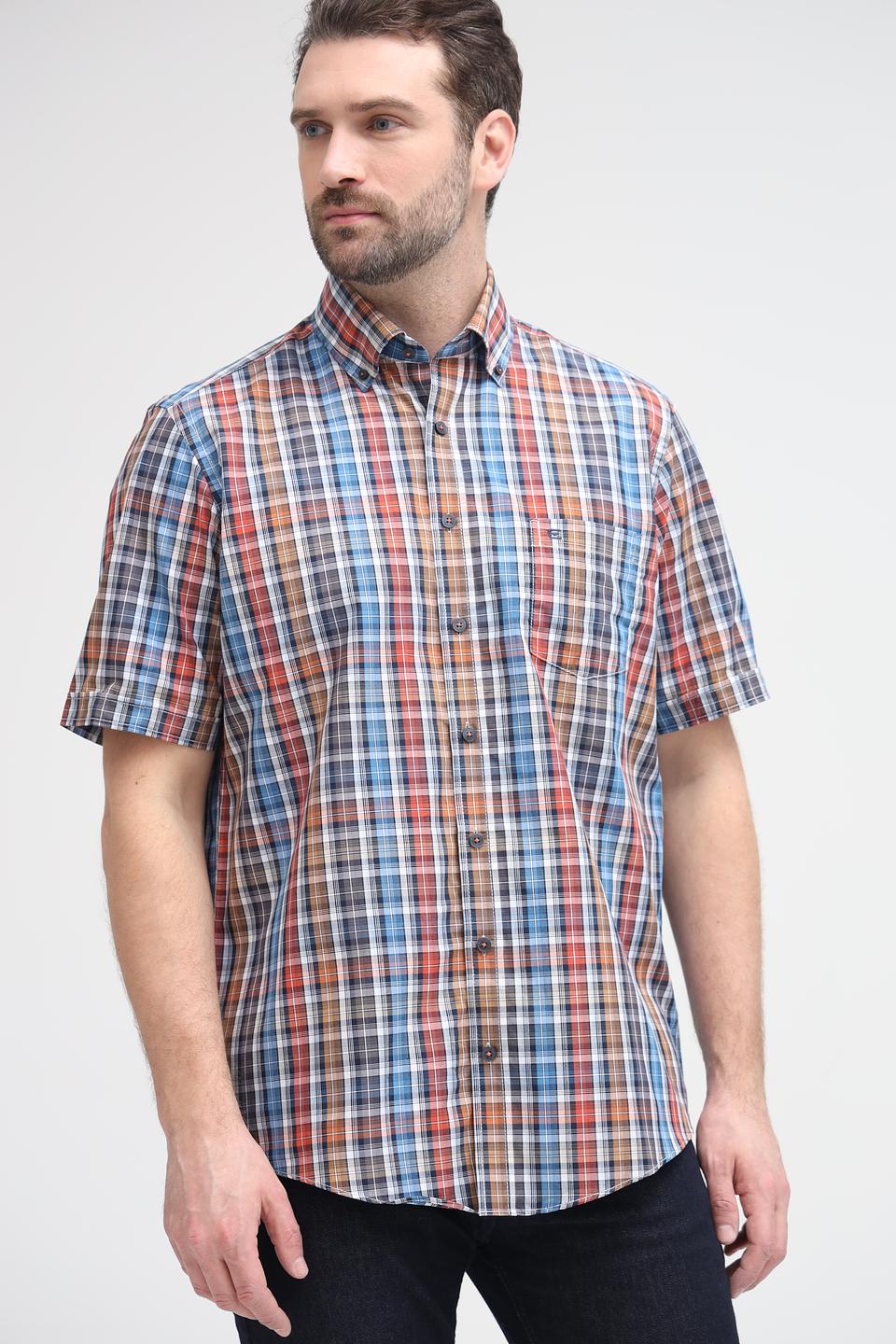 Рубашка кр Casa Moda в клетку