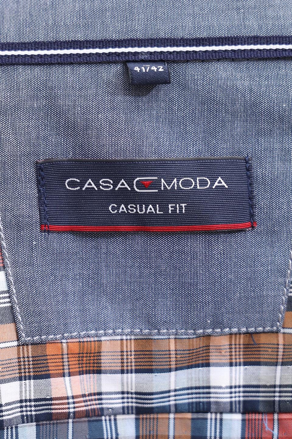 Рубашка кр Casa Moda в клетку