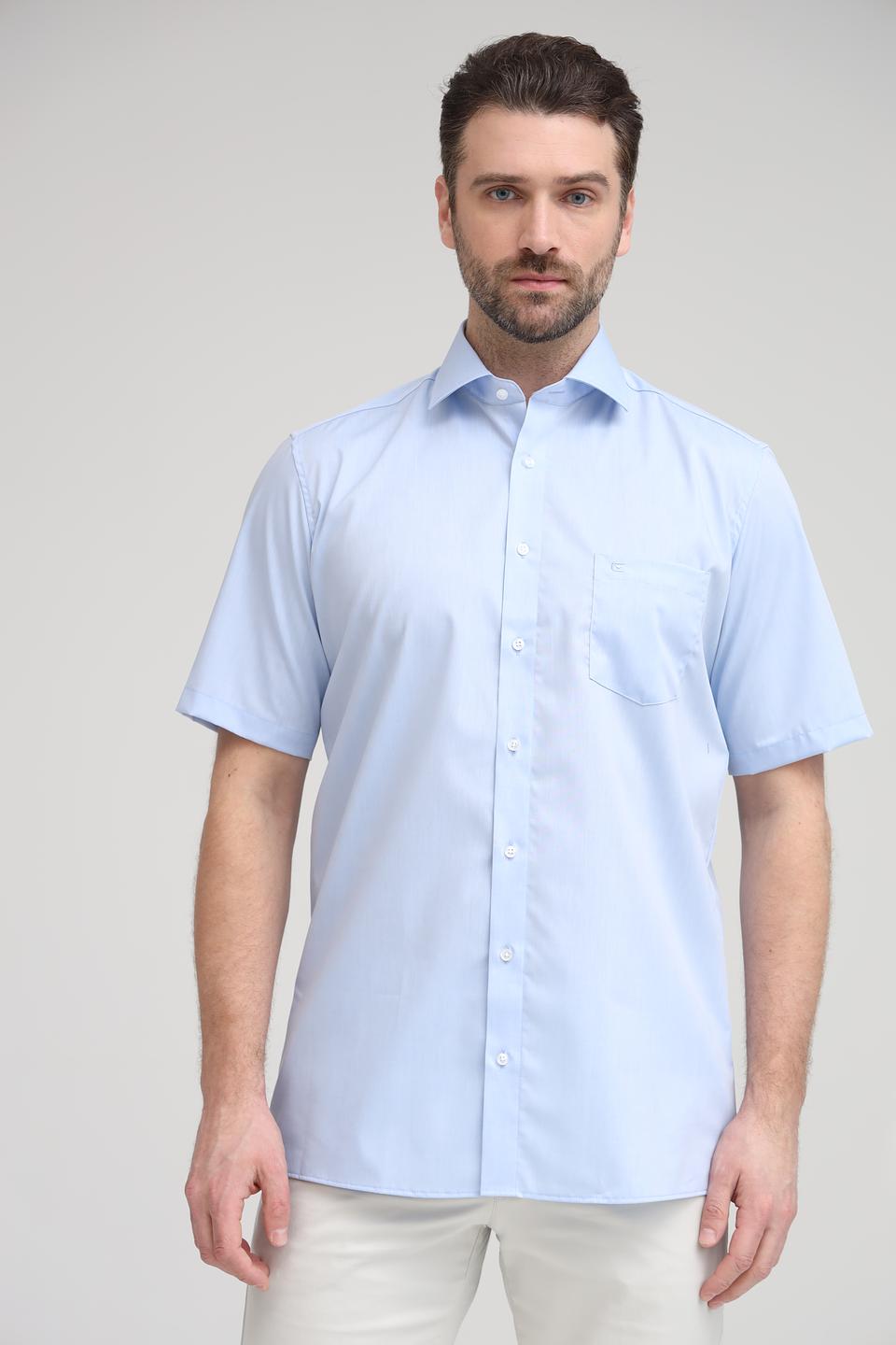 Рубашка кр Casa Moda голубая