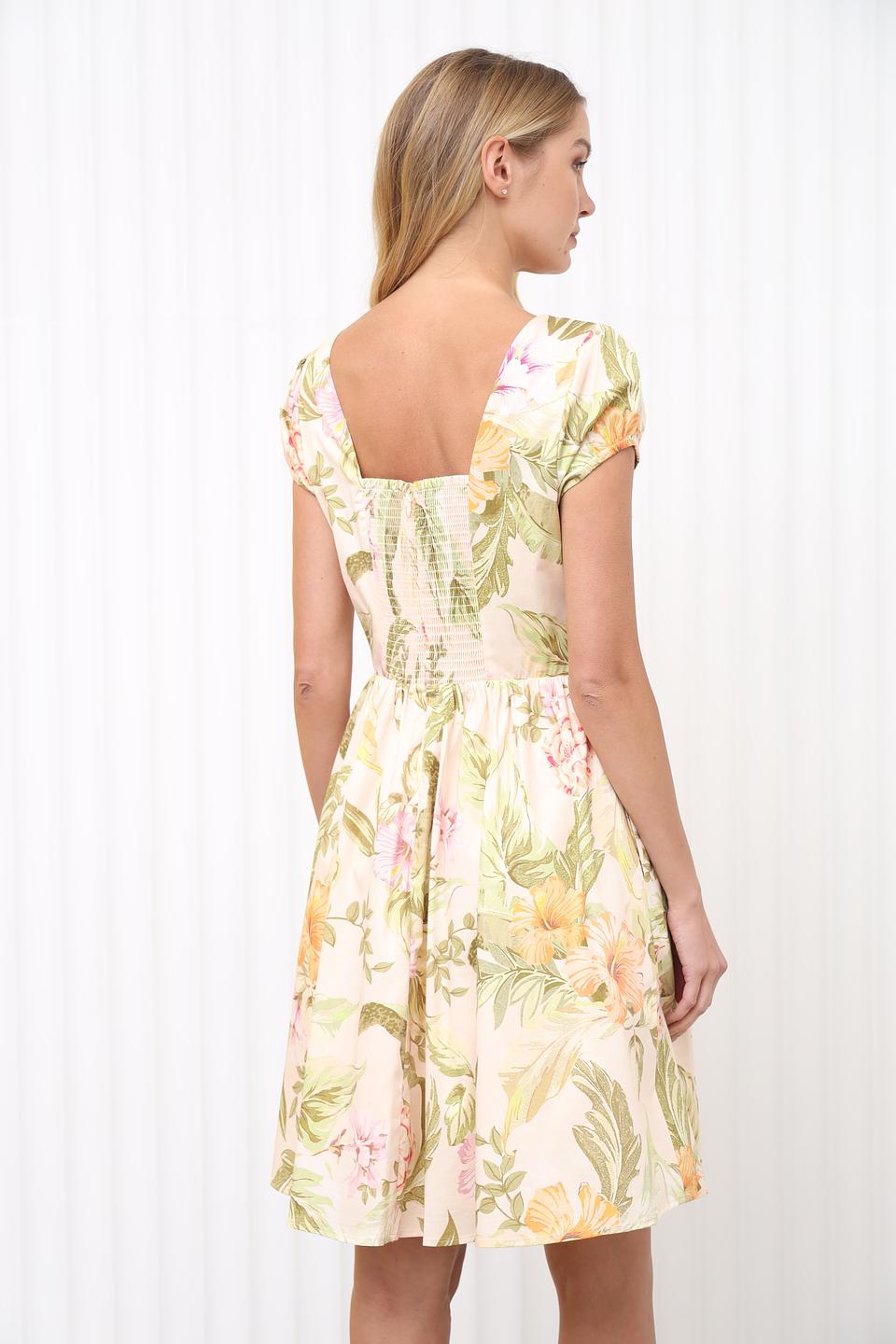 Платье Guess с цветочным принтом