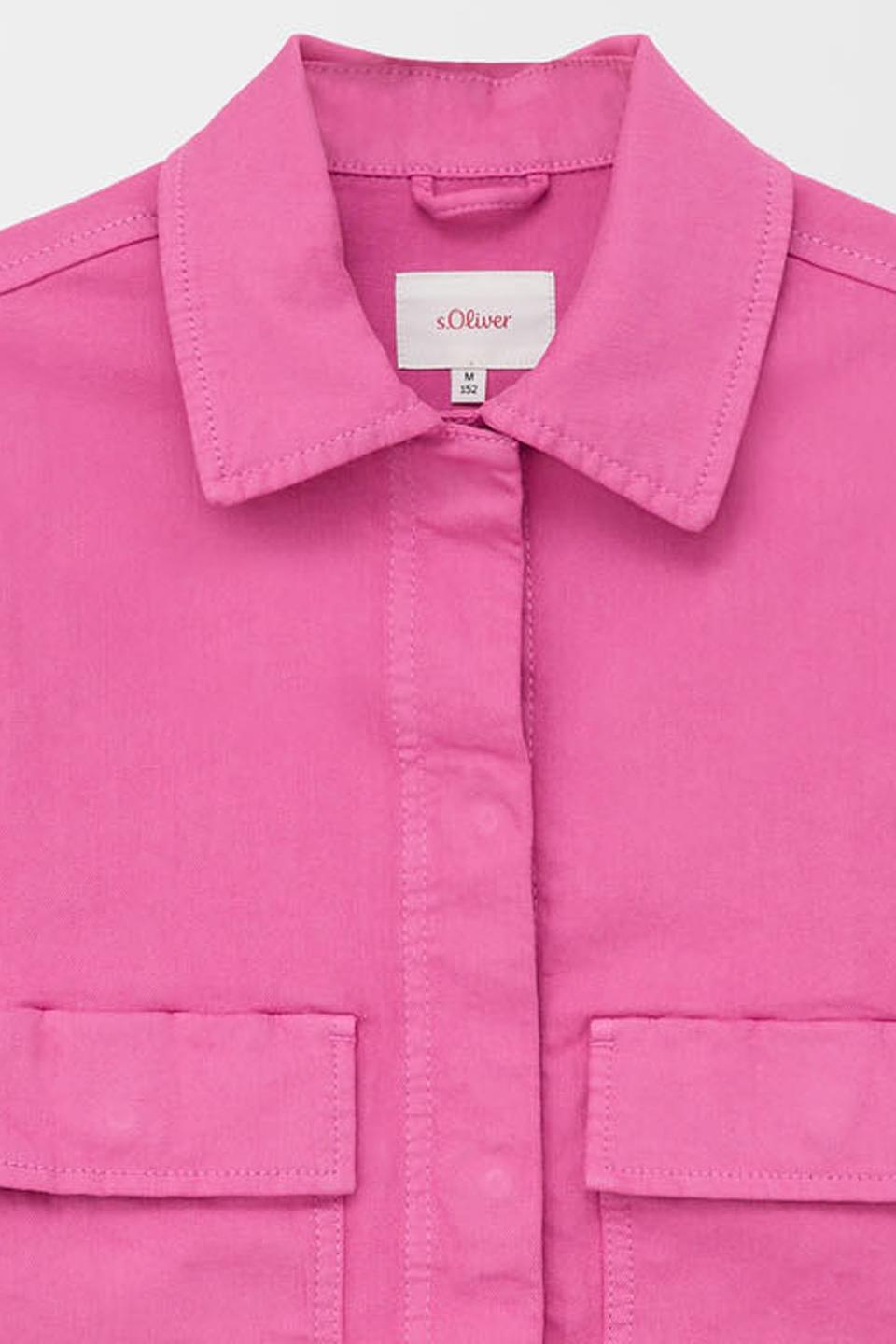 Куртка джинсовая s.Oliver фуксия