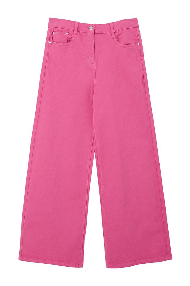 Джинсы клеш s.Oliver розовые