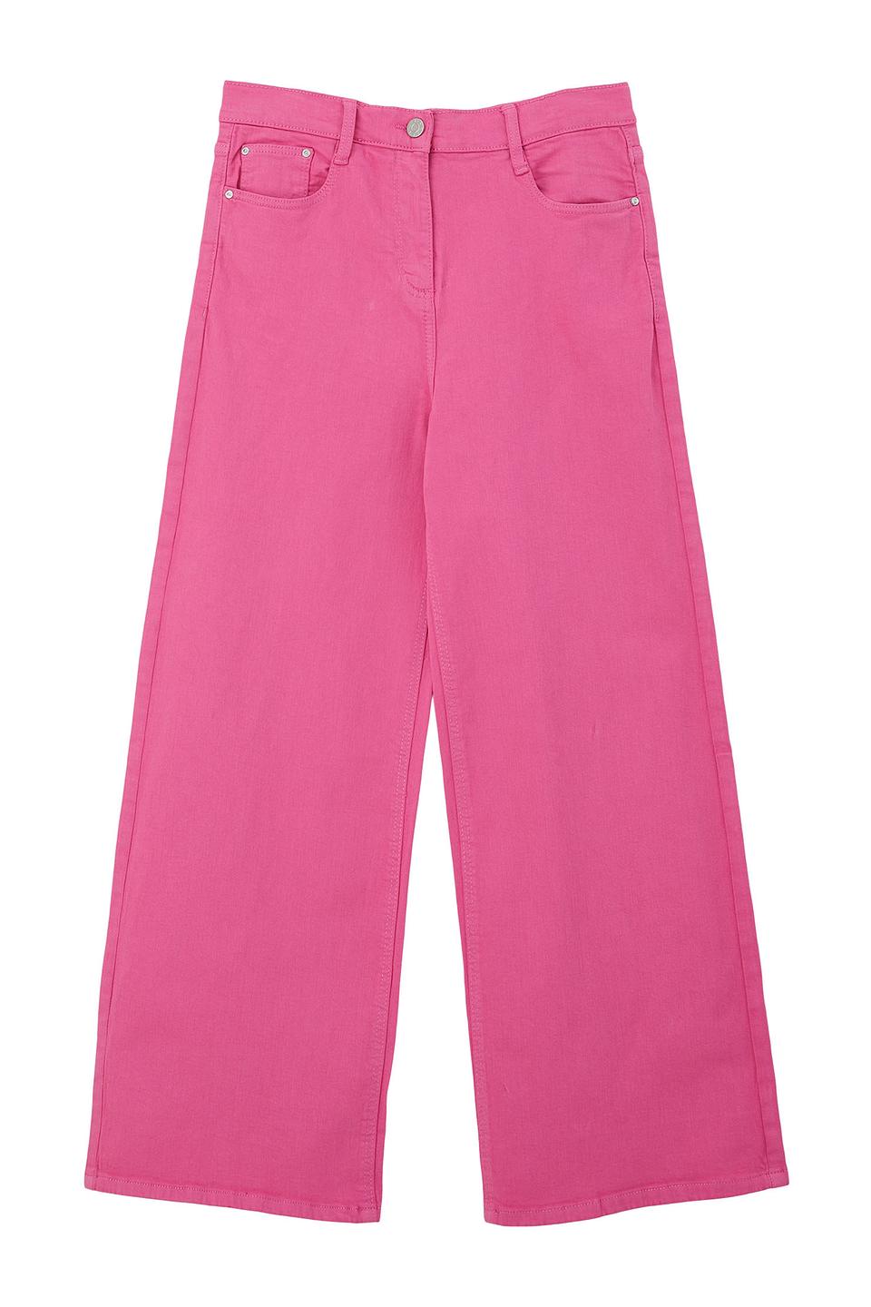 Джинсы клеш s.Oliver розовые