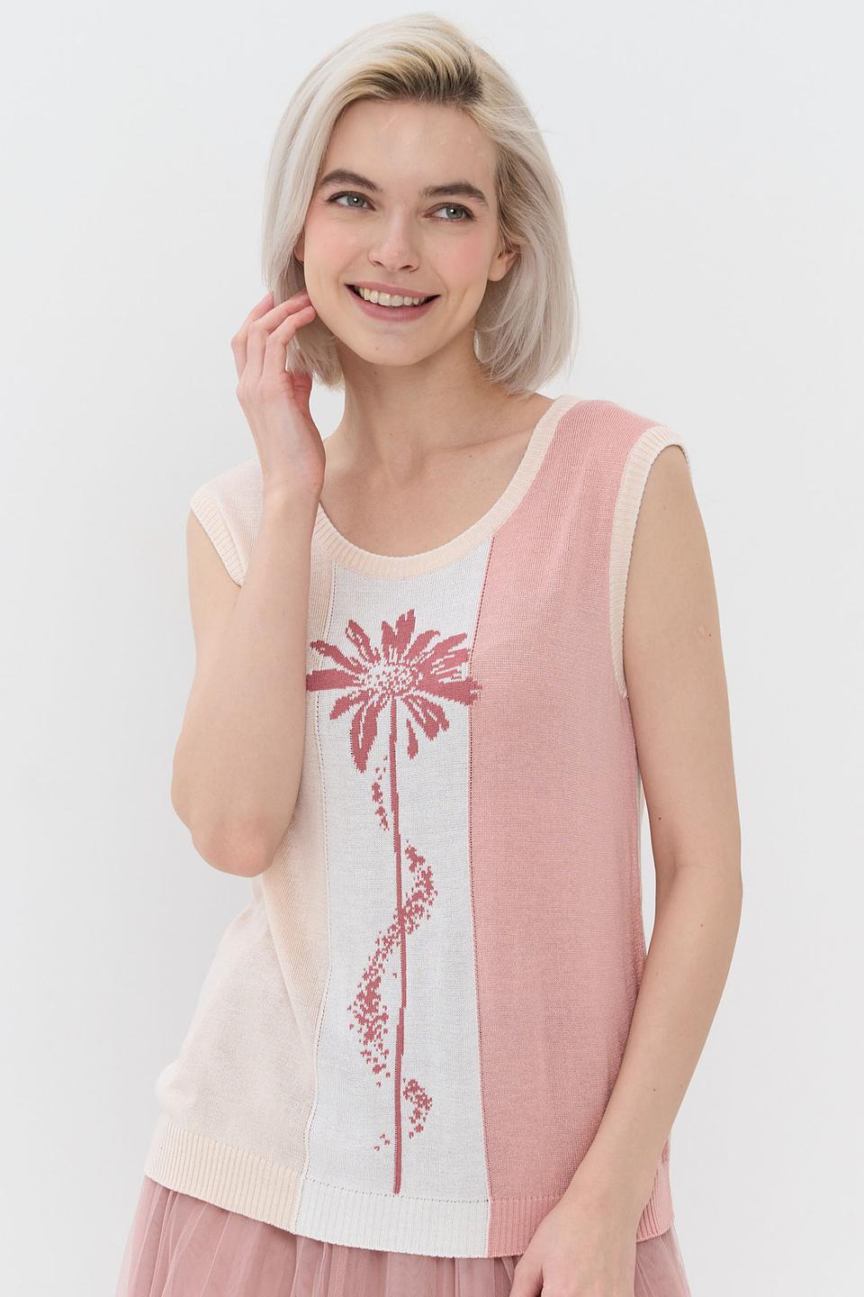 Жилет VAY с цветочным принтом