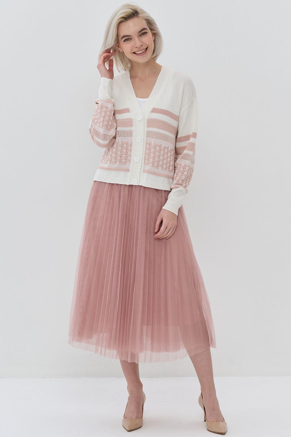 Кардиган VAY полосатый