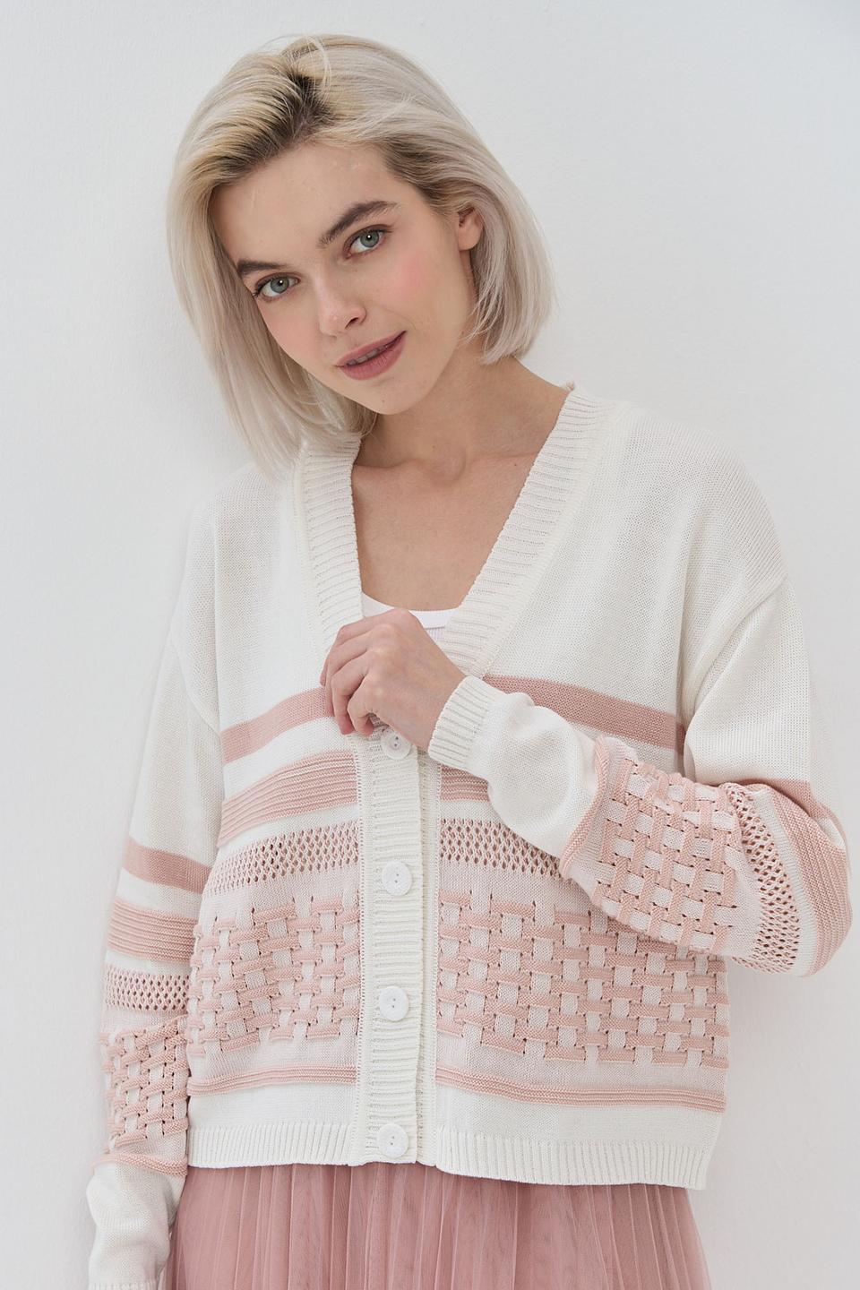 Кардиган VAY полосатый