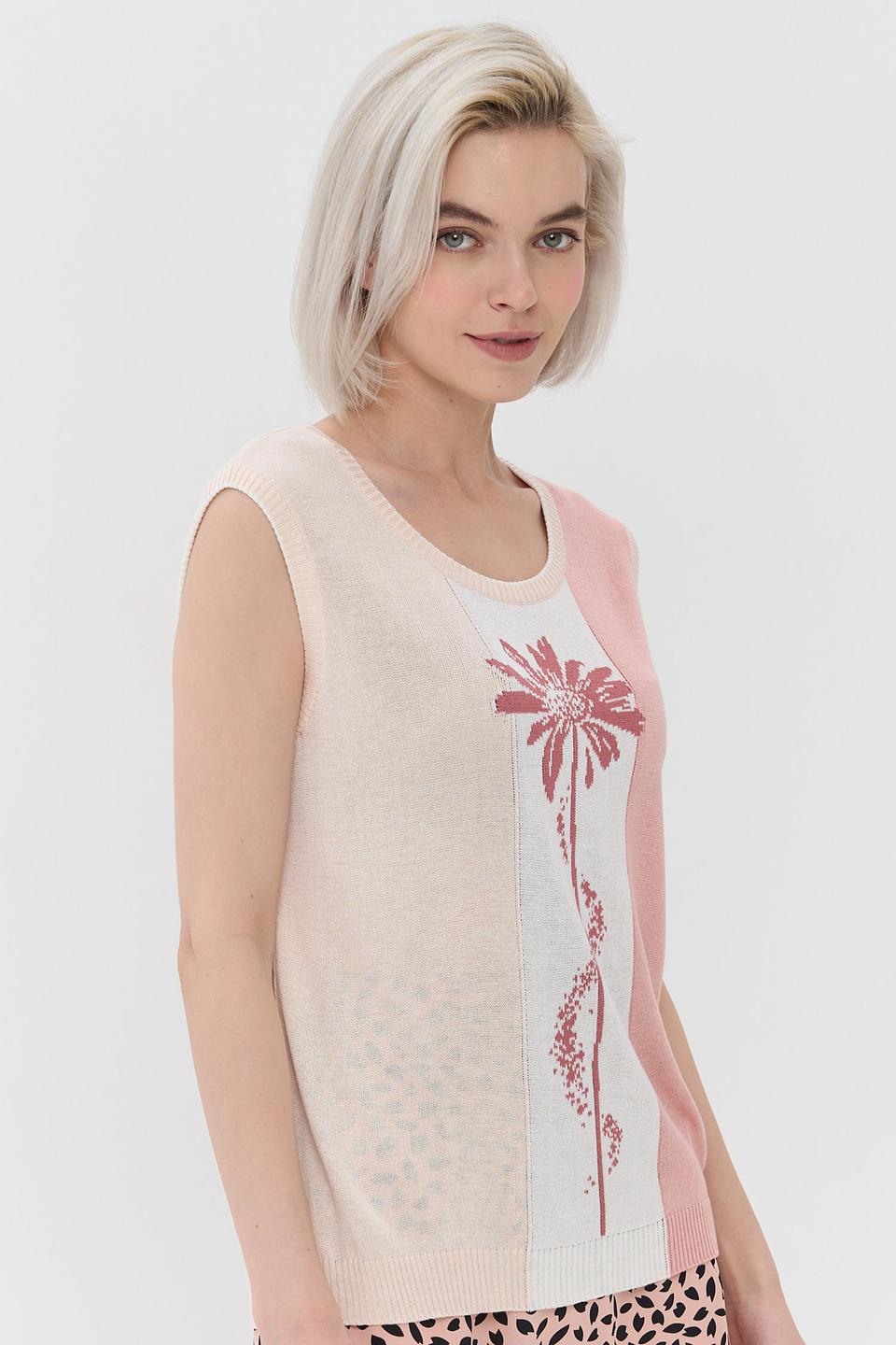 Жилет VAY с цветочным принтом