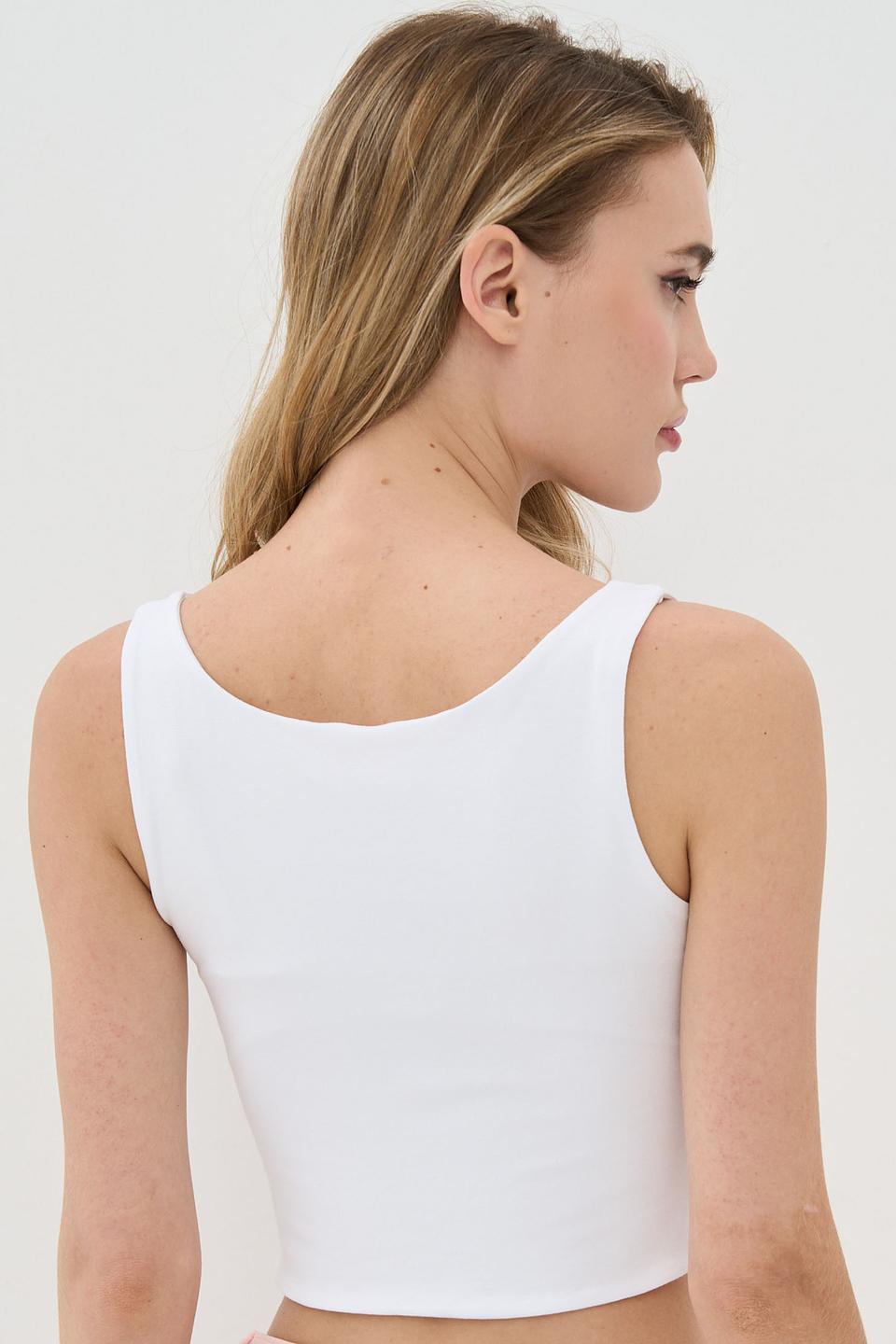 Топ VAY базовый белый