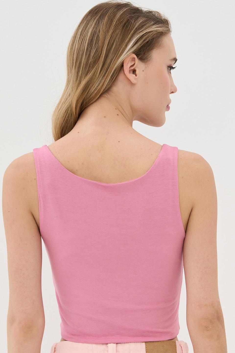 Топ VAY базовый розовый