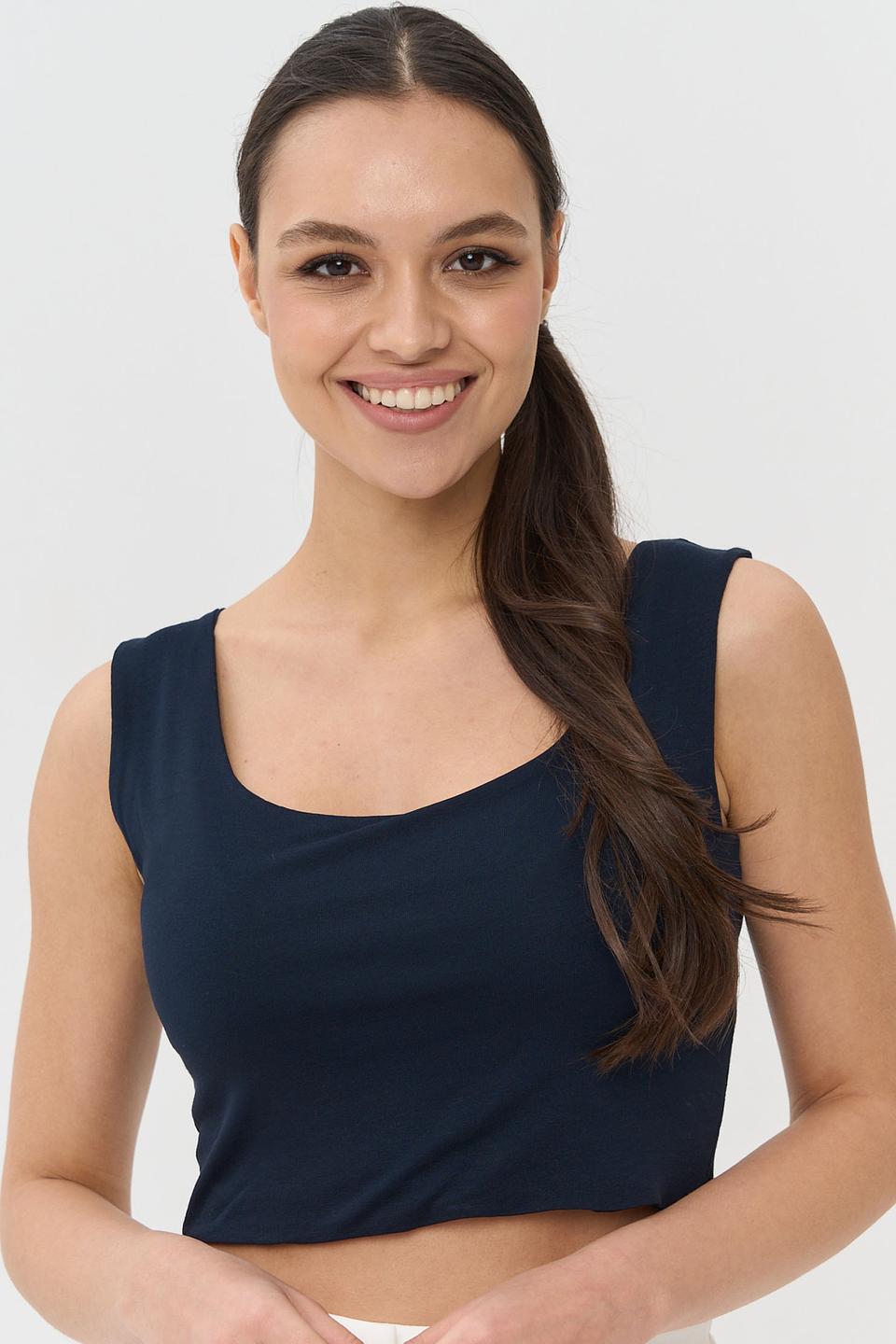 Топ VAY базовый синий