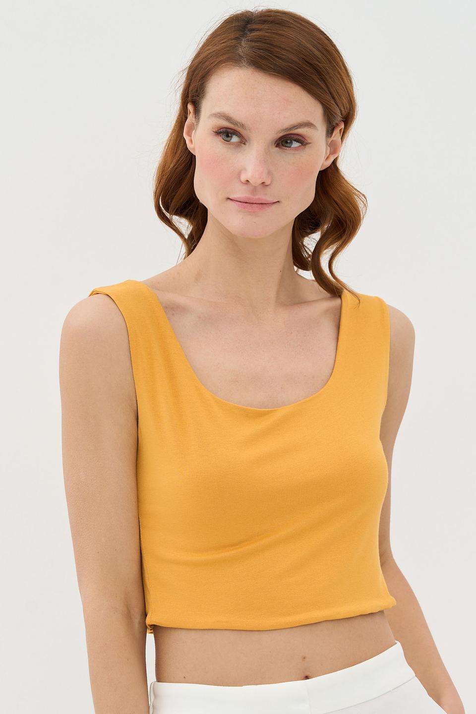 Топ VAY базовый оранжевый