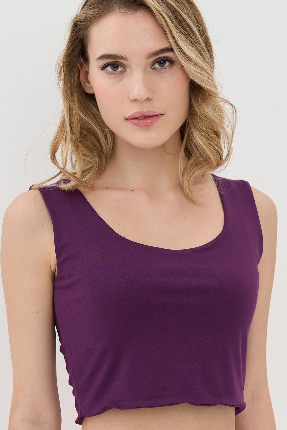 Топ VAY базовый фиолетовый