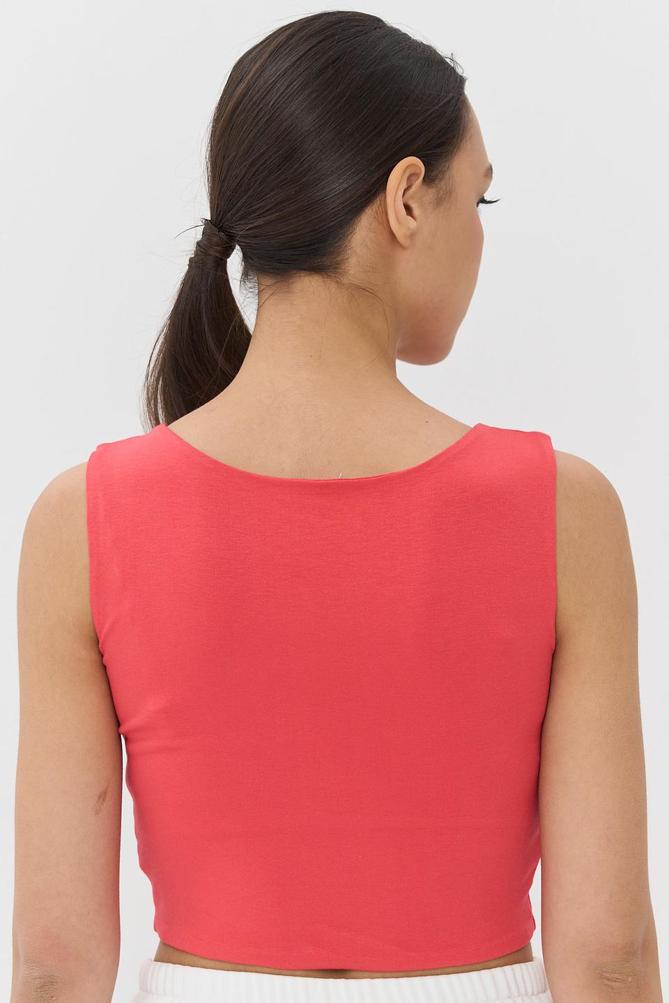 Топ VAY базовый розовый