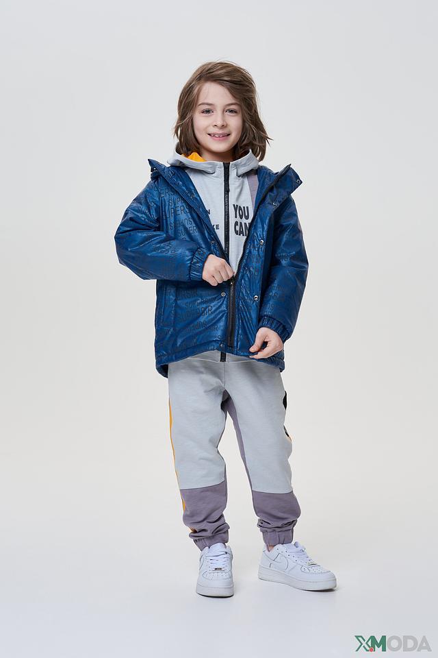 Куртка Choupette синяя с принтом