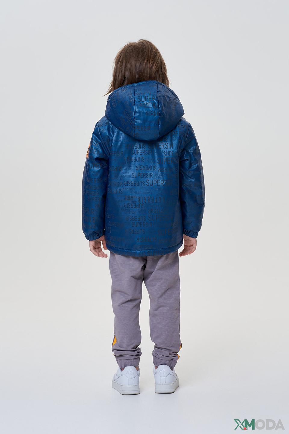 Куртка Choupette синяя с принтом