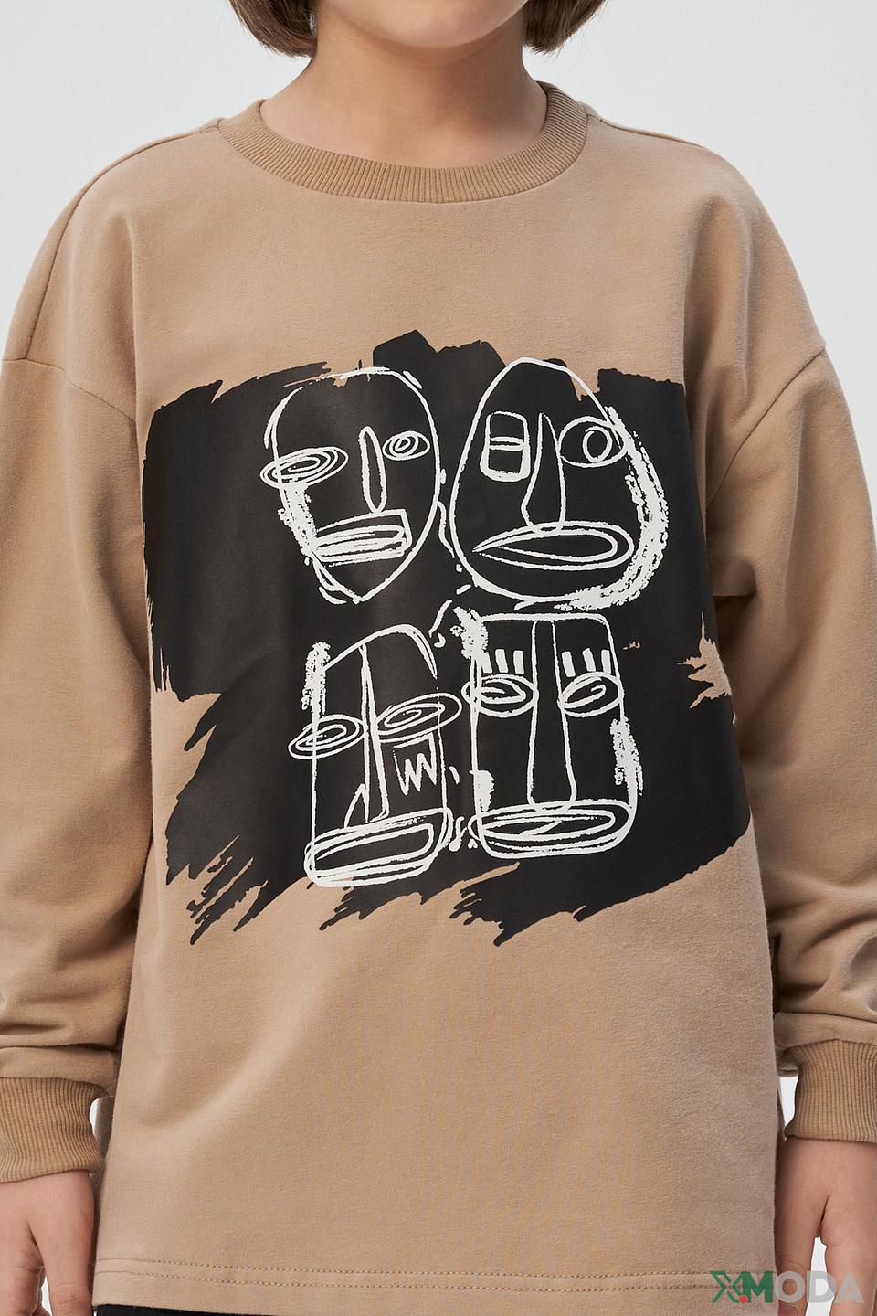 Свитшот Choupette с принтом охра