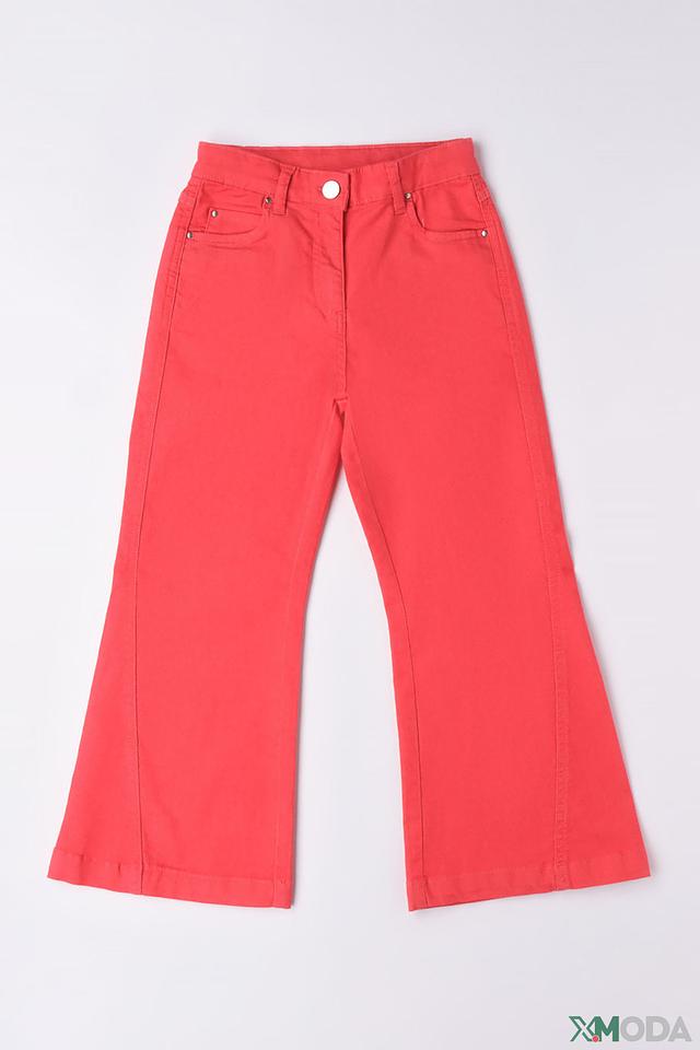 Джинсы Sarabanda клёш коралловые