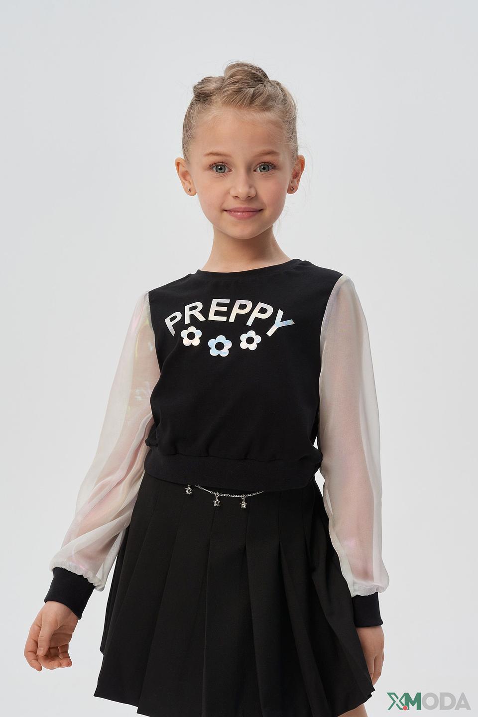 Джемпер Choupette с надписью чёрный