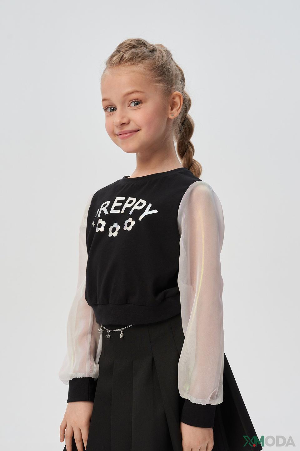 Джемпер Choupette с надписью чёрный