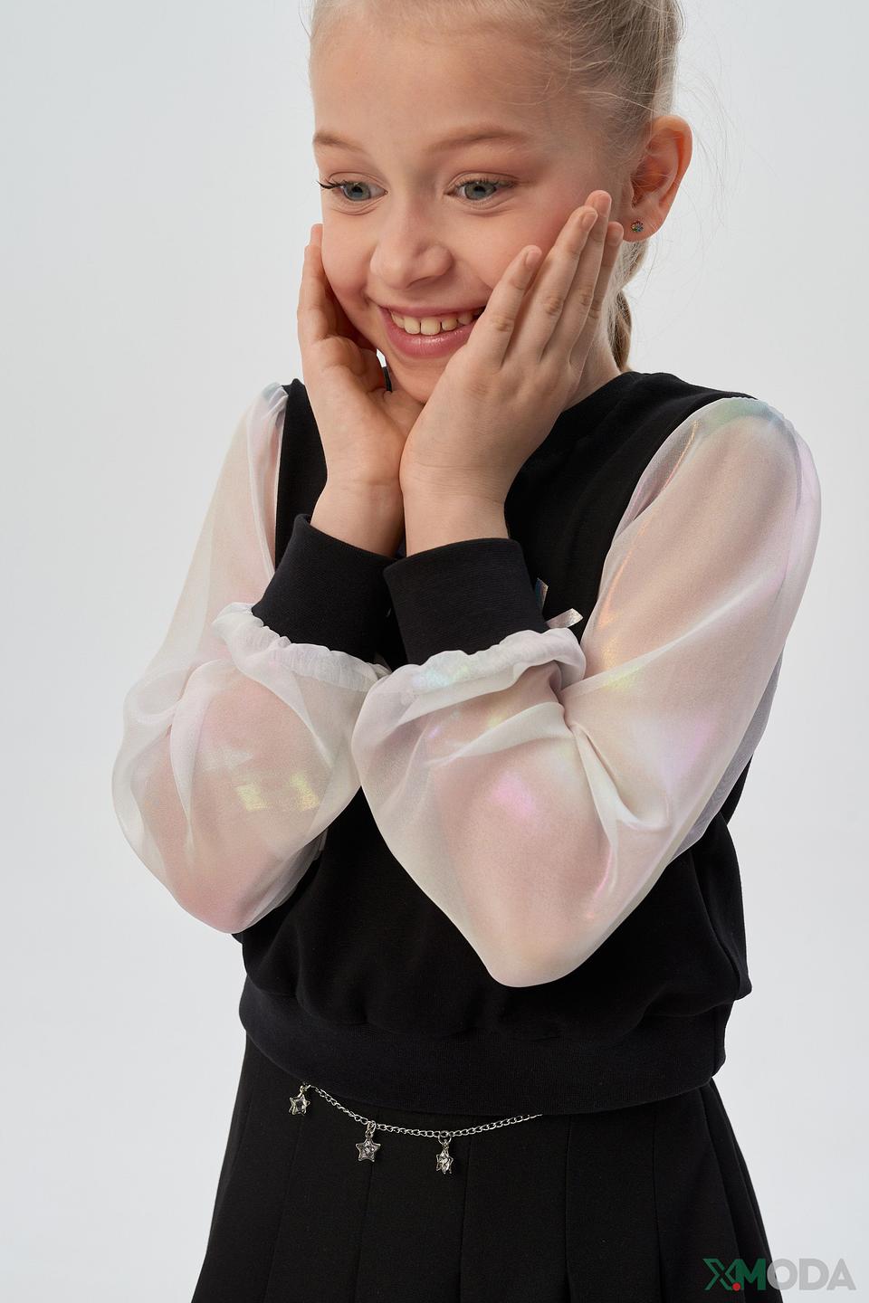 Джемпер Choupette с надписью чёрный