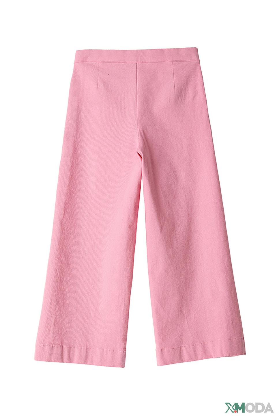 Брюки Original Marines с вышивкой розовые